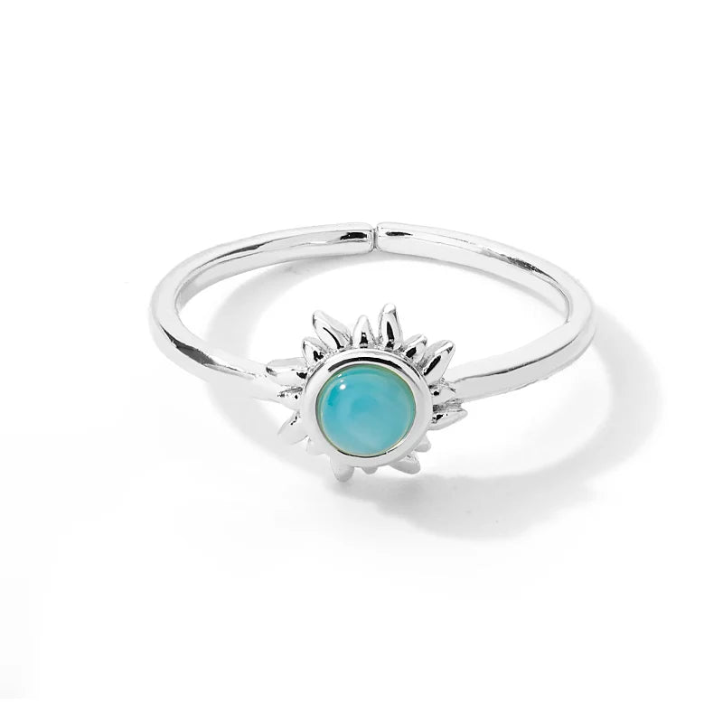MODAs Sun Opal Rings