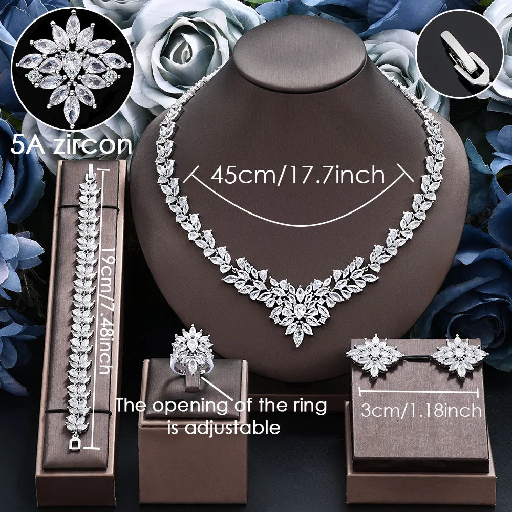 MODAs 2025 Popular 4-piece Jewelry Set