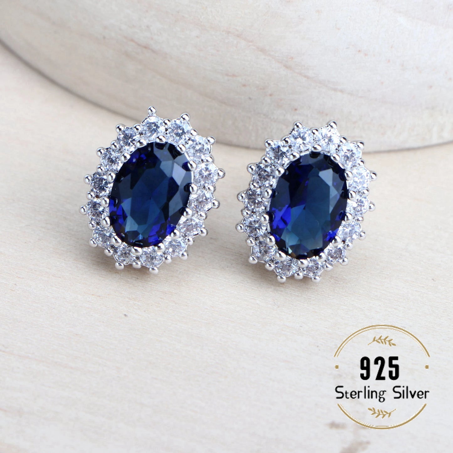 MODAs Blue Zirconia Jewelry Sets