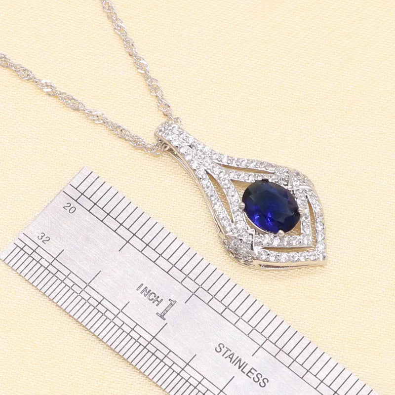 MODAs 925 Silver Jewelry Set For Women