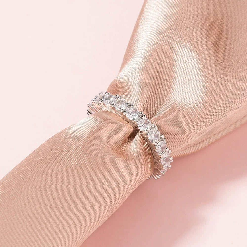 MODA Wedding Rings STYLISH COLLECTIONS for Women  Silver Gold Color