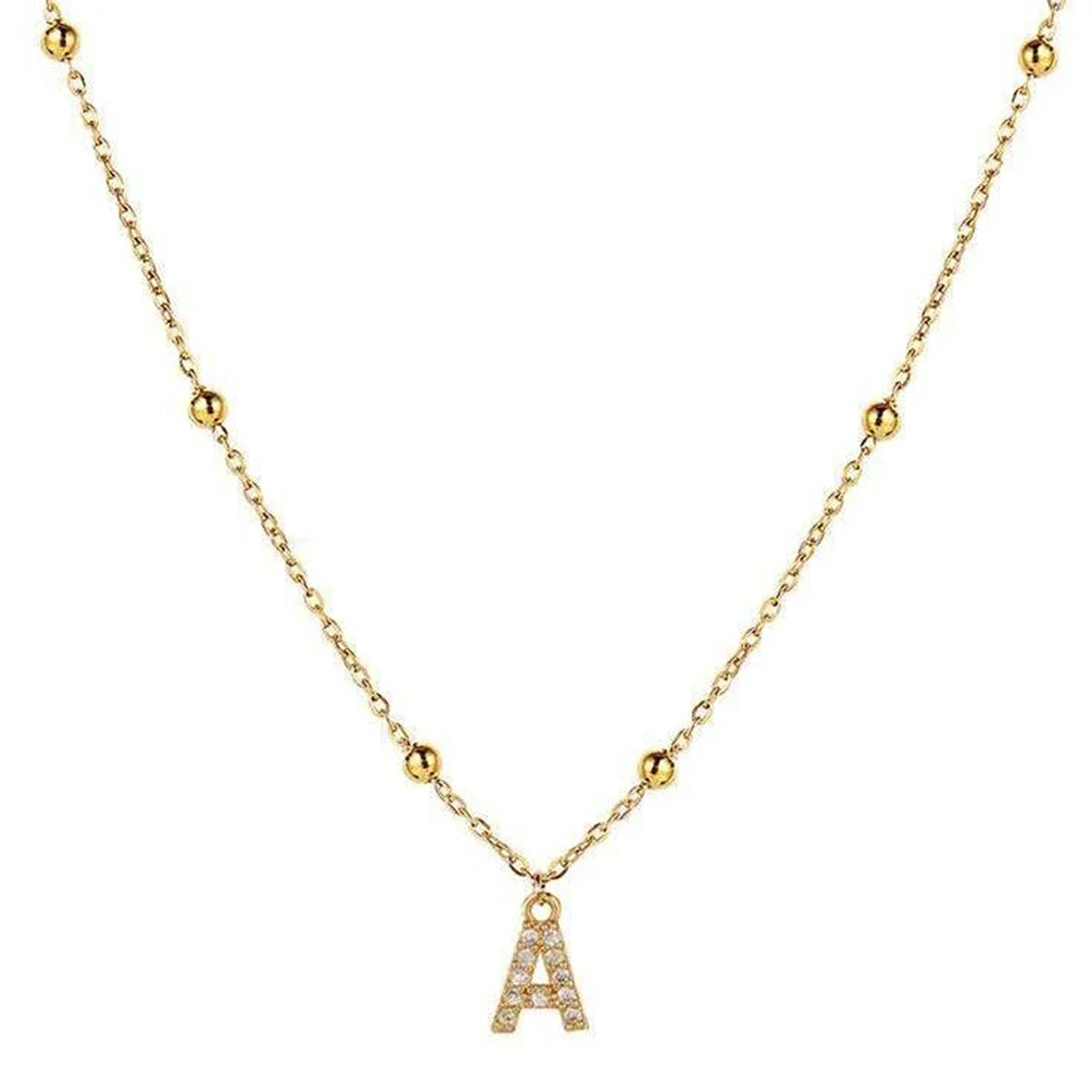 MODA necklace (A-Z Letter)