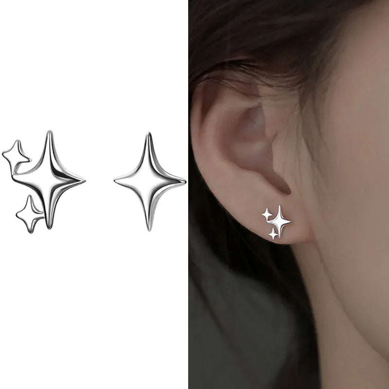 MODA Simple Piercing Stud Earrings