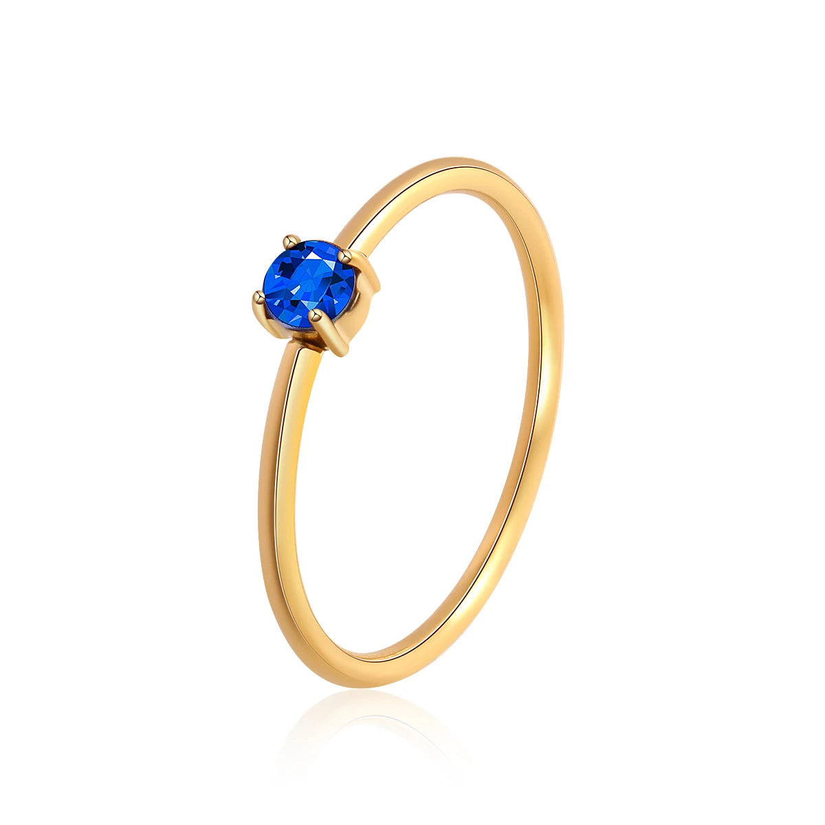 MODA Birthstone Rings for Women Simple Style