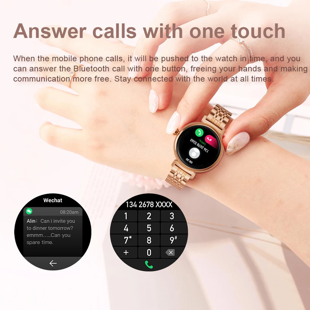 2025   1.04 inch AMOLED Smart watch for Ladies
