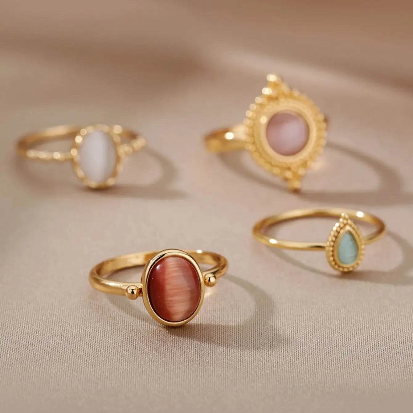 MODAs Opal Rings