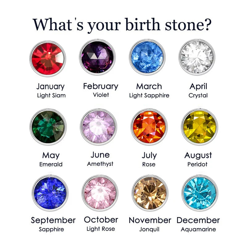 MODA Birthstone Rings for Women Simple Style