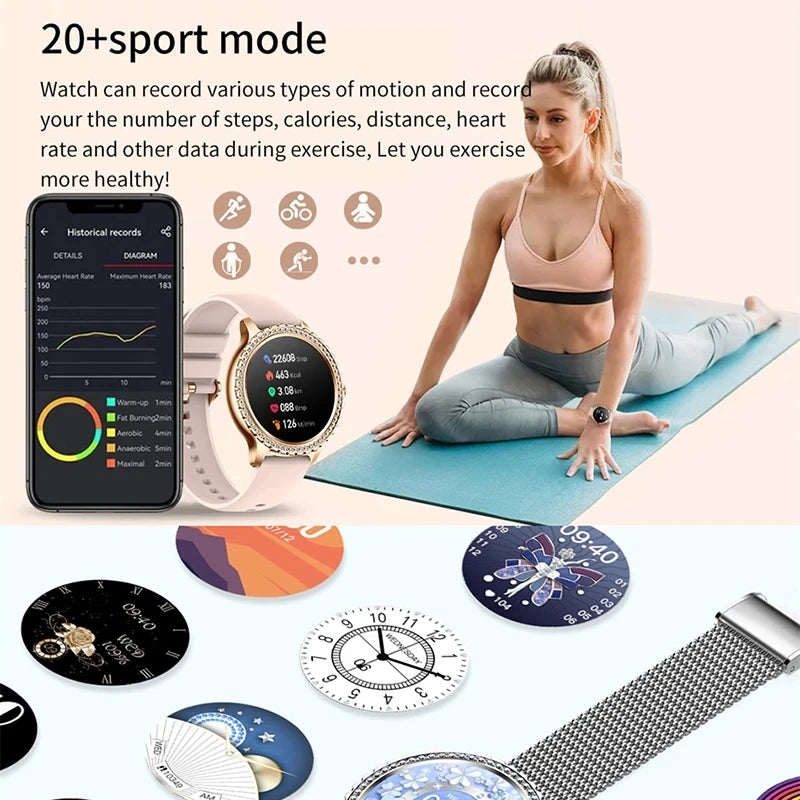 Smart Watch 1.32" AMOLED 360*360 HD FOR WOMEN