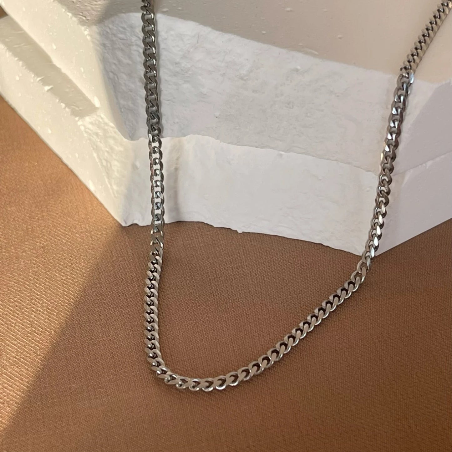 Moda 3/5/7mm  Punk Cuban Chains Necklace for Men