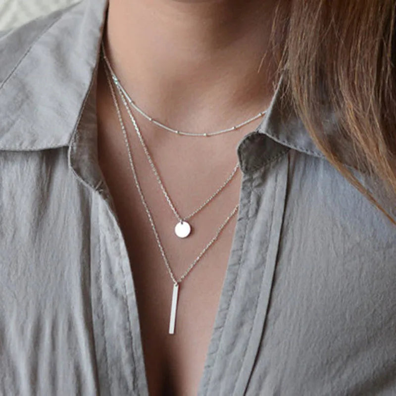 MODA Vintage Love Heart Necklace