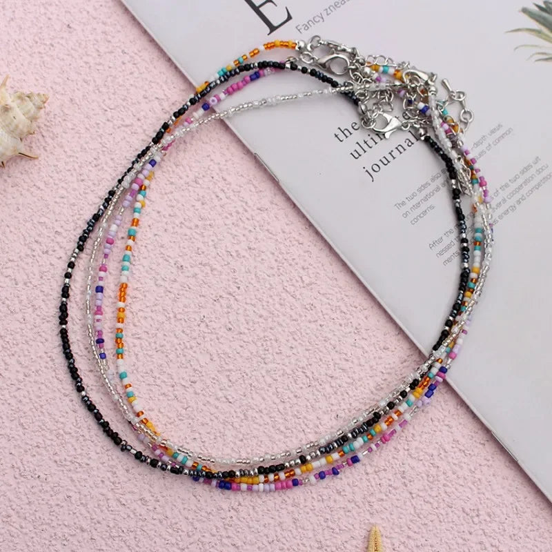 MODA Colorful Simple Necklace