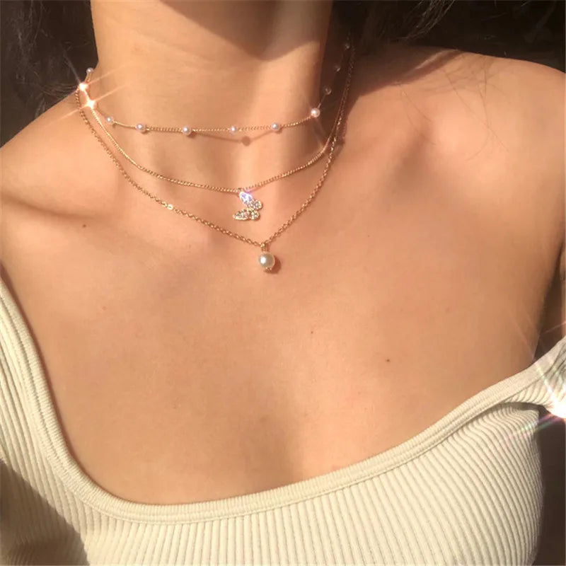MODA Vintage Love Heart Necklace