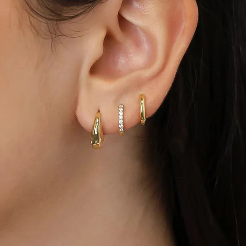 6Pcs Moda beautiful Earrings