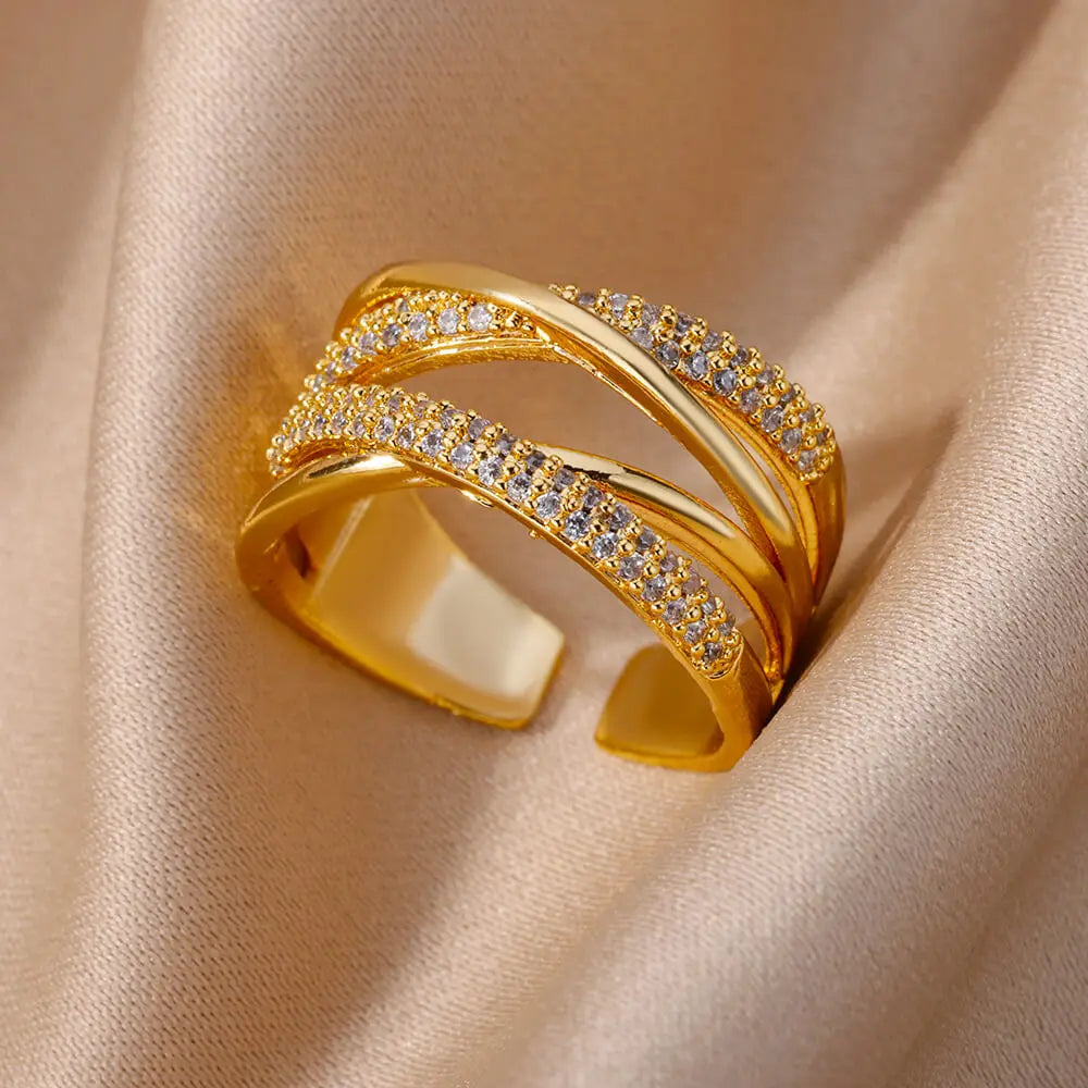 MODA GOLD COLLECTION RINGS 
ON BUDGET RINGS
