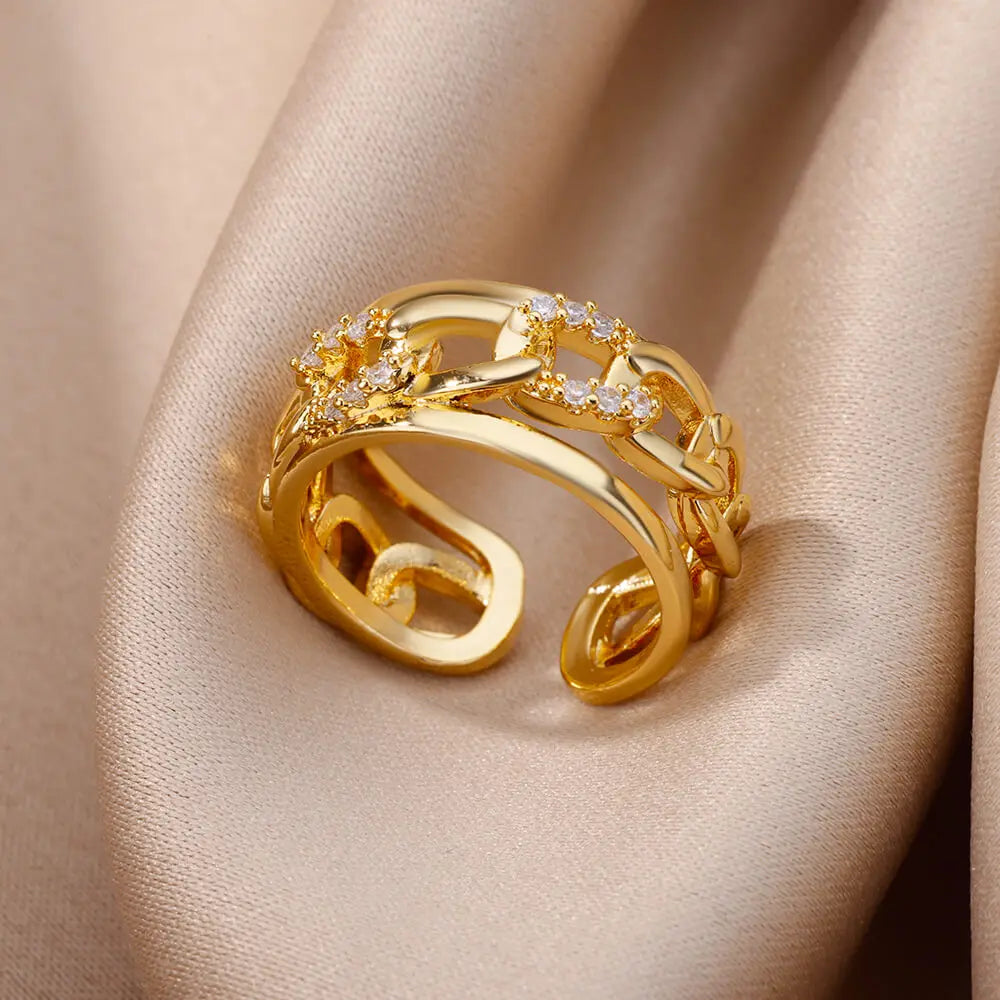 MODA GOLD COLLECTION RINGS 
ON BUDGET RINGS