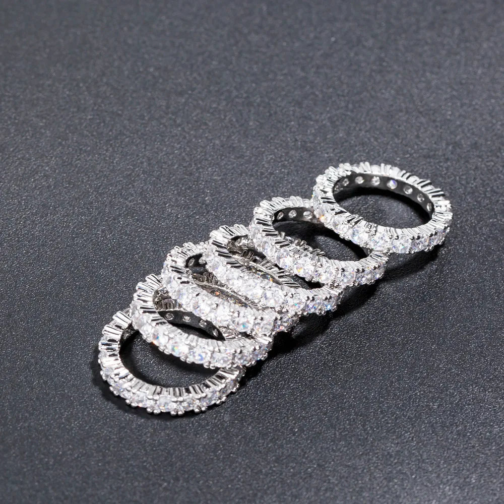 MODA Wedding Rings STYLISH COLLECTIONS for Women  Silver Gold Color