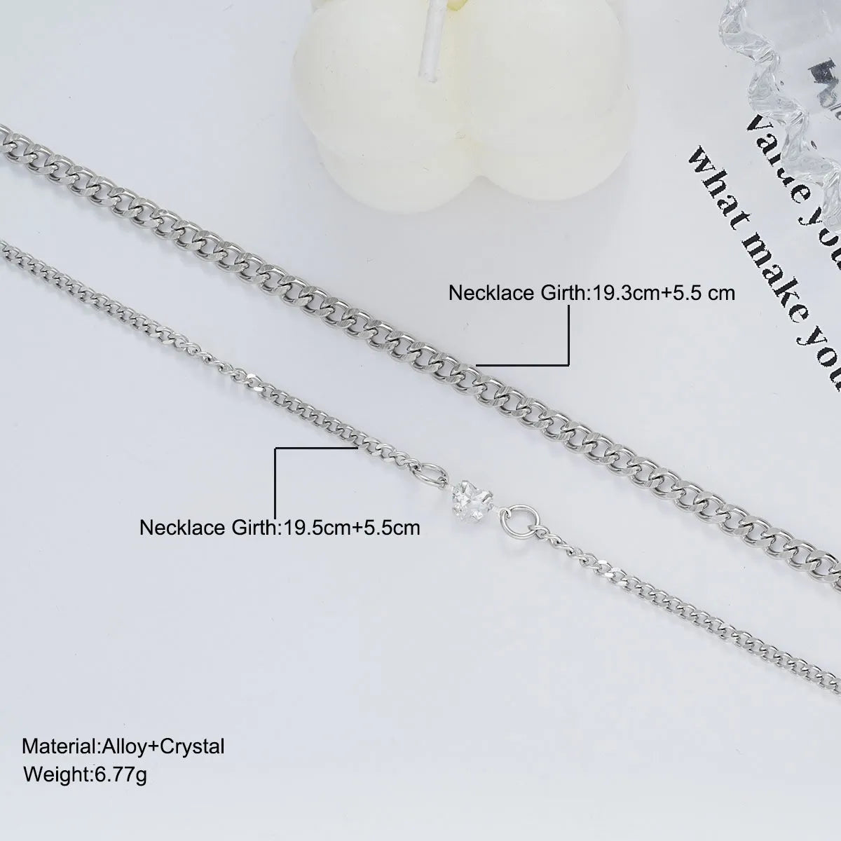 2PCS MODAs Simple Fashion Bracelet Set for Couple