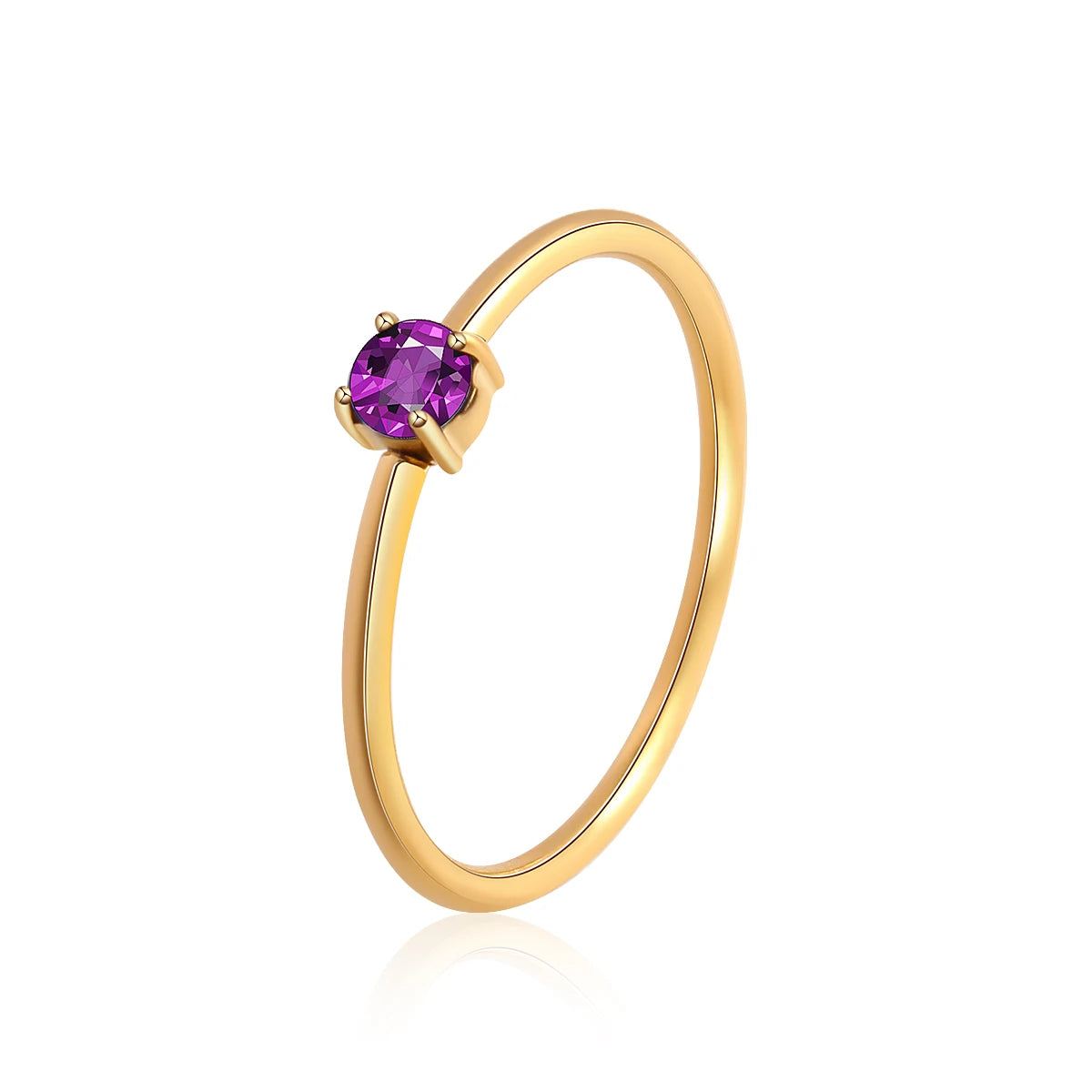 MODA Birthstone Rings for Women Simple Style