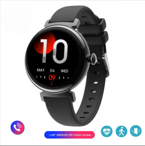 2025   1.04 inch AMOLED Smart watch for Ladies