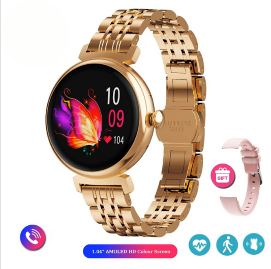 2025   1.04 inch AMOLED Smart watch for Ladies