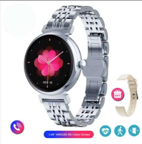 2025   1.04 inch AMOLED Smart watch for Ladies