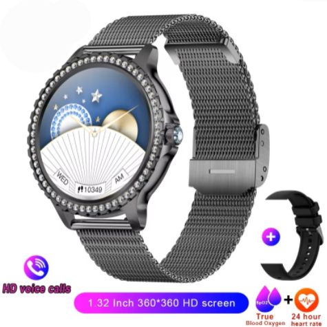 Smart Watch 1.32" AMOLED 360*360 HD FOR WOMEN