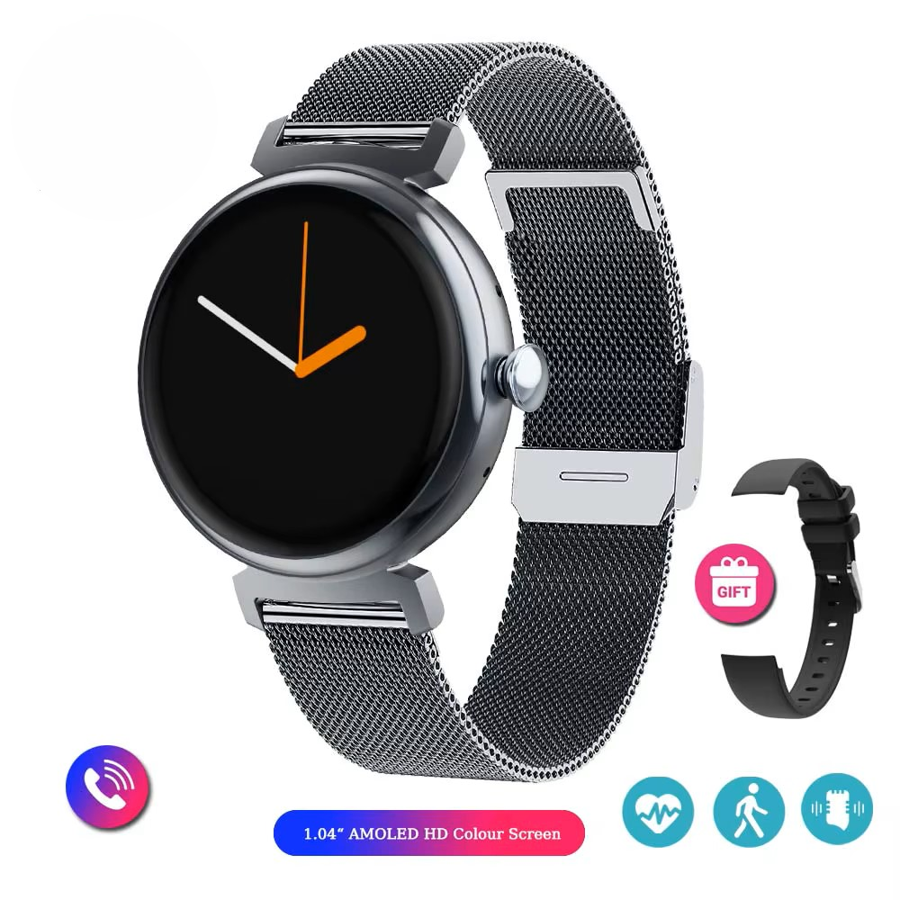 2025   1.04 inch AMOLED Smart watch for Ladies