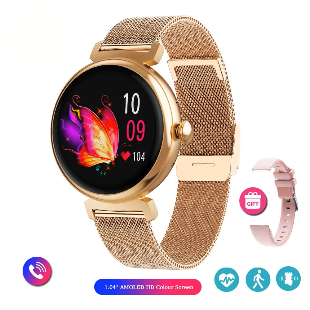 2025   1.04 inch AMOLED Smart watch for Ladies