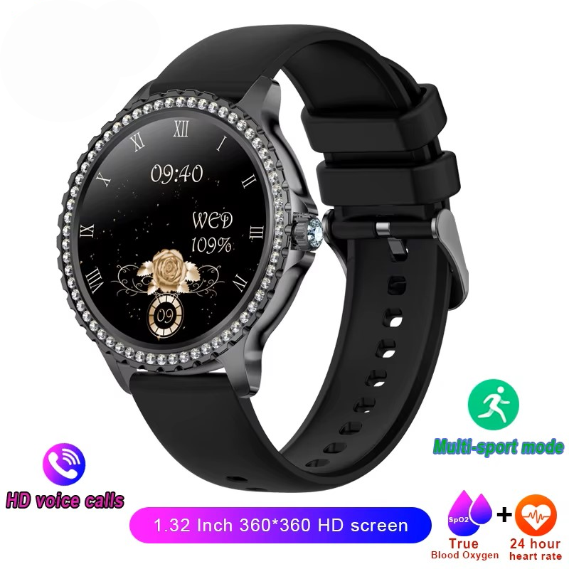 Smart Watch 1.32" AMOLED 360*360 HD FOR WOMEN