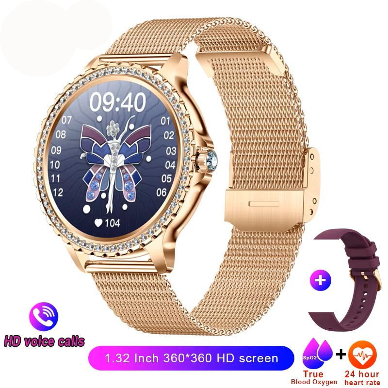 Smart Watch 1.32" AMOLED 360*360 HD FOR WOMEN