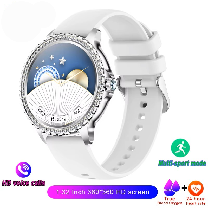 Smart Watch 1.32" AMOLED 360*360 HD FOR WOMEN