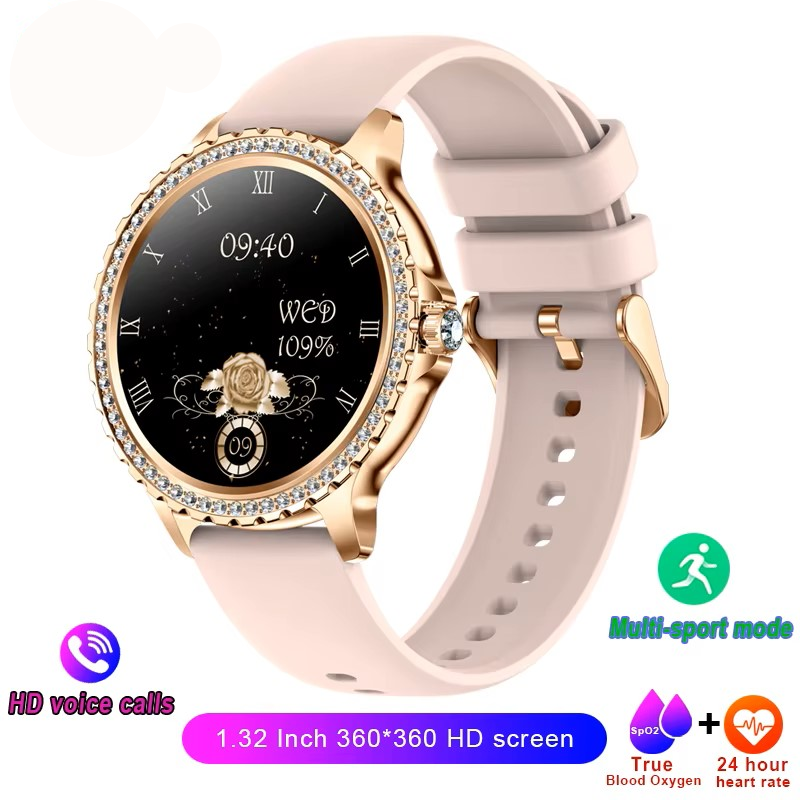 Smart Watch 1.32" AMOLED 360*360 HD FOR WOMEN